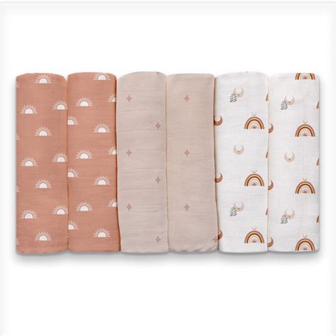 Baby Muslins in Organic Cotton